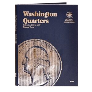 1970 P, D - 1998 P, D Our Choice of Year 4 Coin Washington Quarters and 4-Pack Folders - 1932 to 1998 (Whitman Folder) Quarter Uncirculated