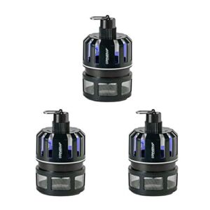 dynatrap dt150 ultralight insect mosquito trap midnight blue (pack of 3) (3 items)