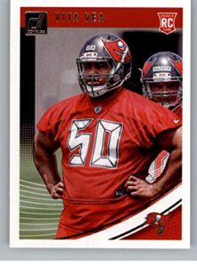 2018 donruss football #354 vita vea rc rookie card tampa bay buccaneers rookie official nfl trading card