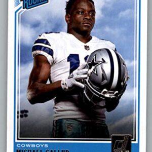 2018 Donruss Football #324 Michael Gallup RC Rookie Card Dallas Cowboys Rated Rookie Official NFL Trading Card