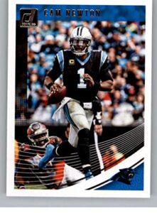 2018 donruss football #37 cam newton carolina panthers official nfl trading card