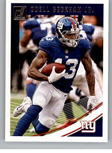 2018 Donruss Football #202 Odell Beckham Jr. New York Giants Official NFL Trading Card