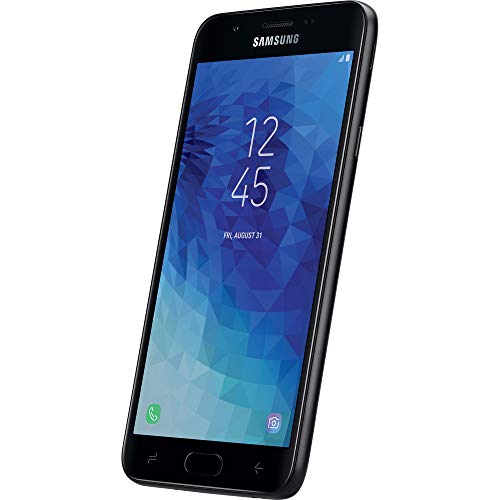 TracFone Carrier-Locked Samsung Galaxy J7 Crown 4G LTE Prepaid Smartphone - Black - 16GB - Sim Card Included - CDMA