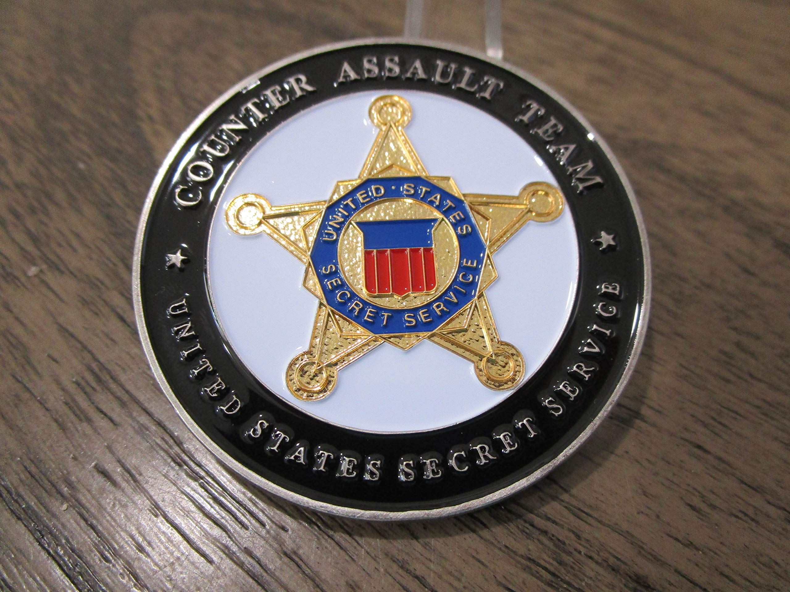 United States Secret Service Counter Assault Team USSS Challenge Coin Measures 2 1/4"