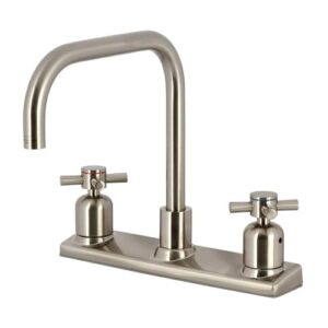 Kingston Brass FB2148DX Concord 8" Centerset Kitchen Faucet, Brushed Nickel