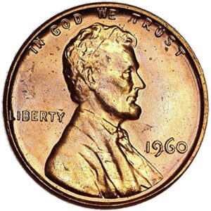 1960 p lincoln memorial penny seller brilliant uncirculated