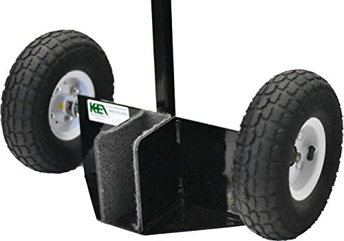 KEA DDC100 Door Dolly: Sturdy All Steel Upright Dolly with 10" Pneumatic Wheels