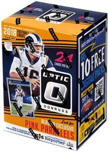 2018 donruss optic football blaster box (6 packs/4 cards)