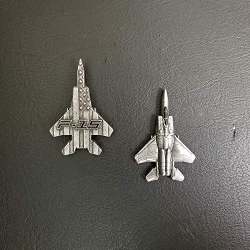 F-15 Eagle Military Aircraft Shaped Challenge Coin