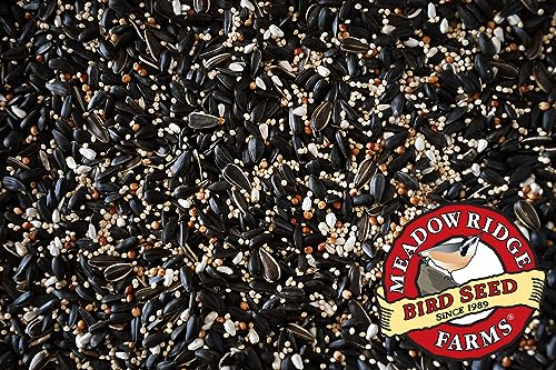 Meadow Ridge Farms Premium Wild Bird Seed Mix, 40-Pound Bag