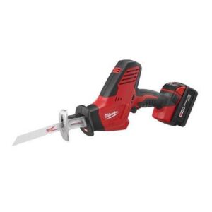 milwaukee 2625-21 m18 18-volt hackzall cordless one-handed reciprocating saw kit (certified refurbished)