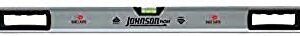 Johnson Level & Tool 1721-4800 Magnetic Aluminum Box Level, 48", Orange, 1 Level