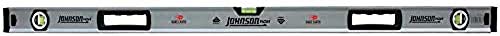 Johnson Level & Tool 1721-4800 Magnetic Aluminum Box Level, 48", Orange, 1 Level