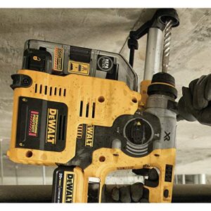 DEWALT 20V MAX XR Rotary Hammer, SDS Plus, L-Shape, On-Board Dust Extractor, 1-Inch (DCH273P2DHO)