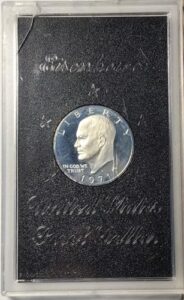 1971 s eisenhower 40 percent silver dollar seller proof