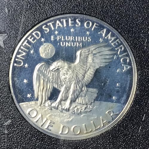 1971 S Eisenhower 40 Percent Silver Dollar Seller Proof