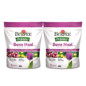 burpee 99822 organic bone meal fertilizer, 2 pack