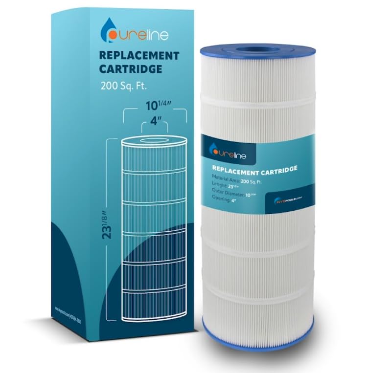 PURELINE Pool Replacement Cartridge Filter, 200 Sq Ft, PL0167, Compatible with Hayward Swimclear C200S, CX200XRE, Unicel C-9441