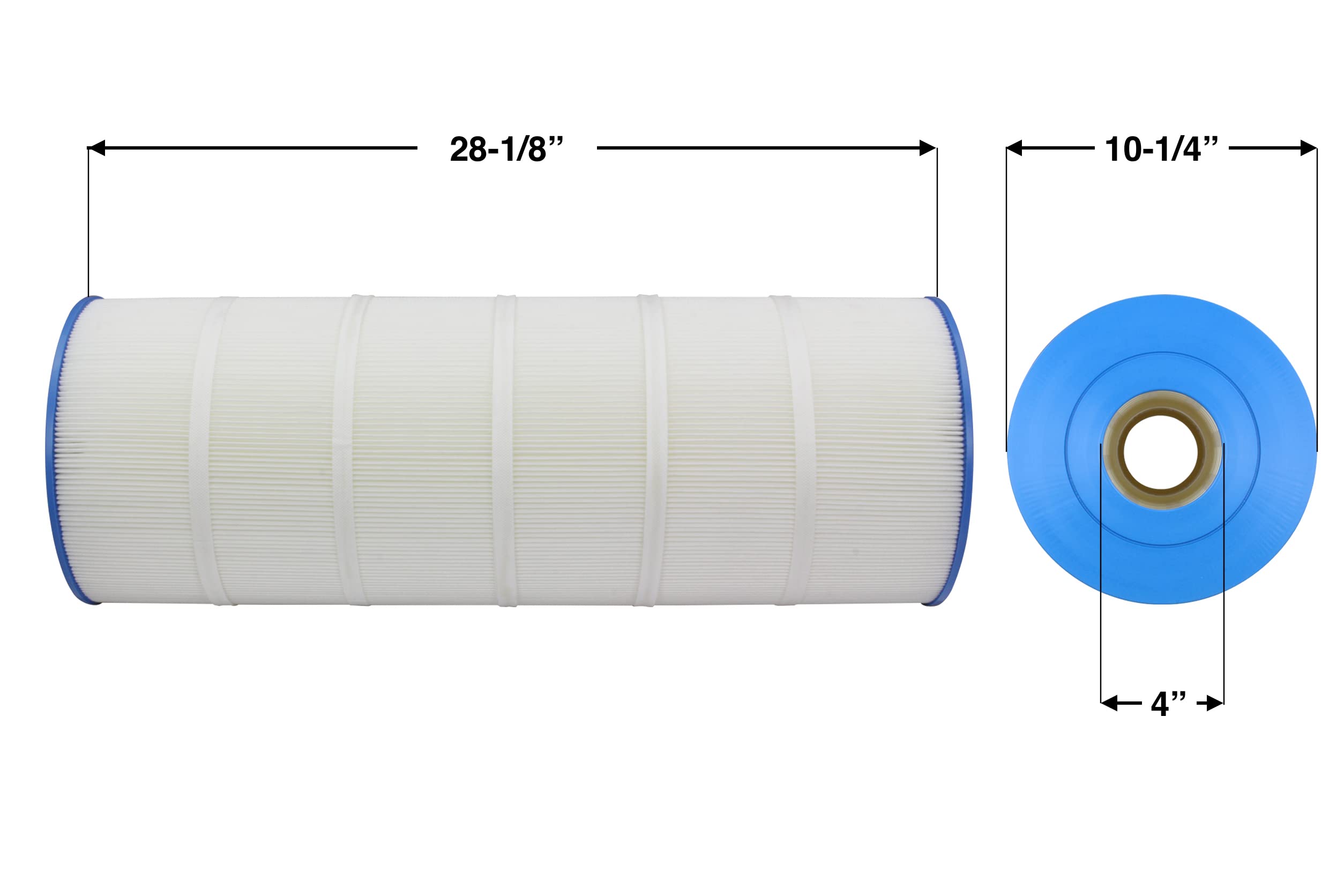 PURELINE Pool Replacement Cartridge Filter, 200 Sq Ft, PL0167, Compatible with Hayward Swimclear C200S, CX200XRE, Unicel C-9441