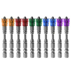 eyech 10pcs ph2 magnetic phillips cross screwdriver bits set 1/4 inch hex shank plasterboard drywall s2 alloy electric power driver bit set …