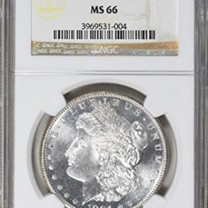 1881 S Morgan Silver Dollar 1881-S Morgan Silver Dollar NGC MS-66 $1 MS-66 NGC MS