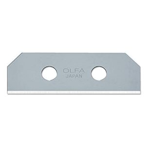 olfa 1077173 skb-8 dual-edge blade for sk-8 safety knives, standard, silver (pack of 10)