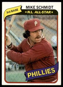 1980 topps #270 mike schmidt dp nm-mt philadelphia phillies baseball