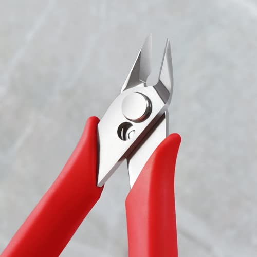 IGAN-170 Wire Cutters, Precision Electronics Flush Cutter, One of the Strongest and Sharpest Side Cutting pliers with an Opening Spring, Ideal for Ultra-fine Cutting Needs.