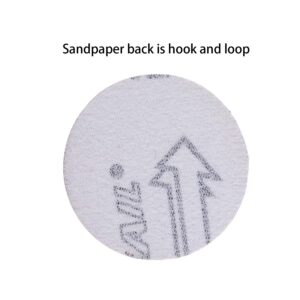 120 Pieces Sanding Discs Pad Hook and Loop Sandpaper Disc for Drill Grinder Rotary Tools, 12 Different Grits (60 to 3000 Grit, 10 Pieces Each Grit) (2 Inch)