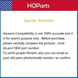 HQparts Generator Carburetor compatible with Coleman Maxa 5000 ER Plus 10hp compatible with Tecumseh Powerbase Powermate PM0525202 Carb & Fuel Filter