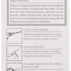 BOSCH BPT14F20 1/4 In. - 20 High-Carbon Steel Fractional Plug Tap