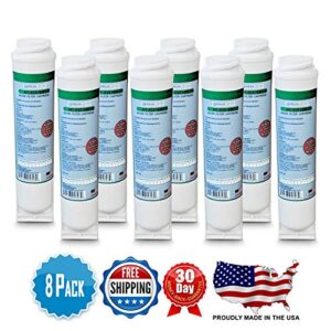 8 Pack AFC Brand, Water Filter, Model # AFC-G10-, Compatible with GE (R) FQK2J Filters