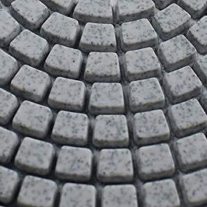 Konfor 5 Inch Wet Diamond Polishing Pads - 7 Piece Set for Marble Granite Concrete Countertop Glass Engineered Stone