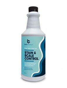 stain and scale control for pools, spas and hot tubs