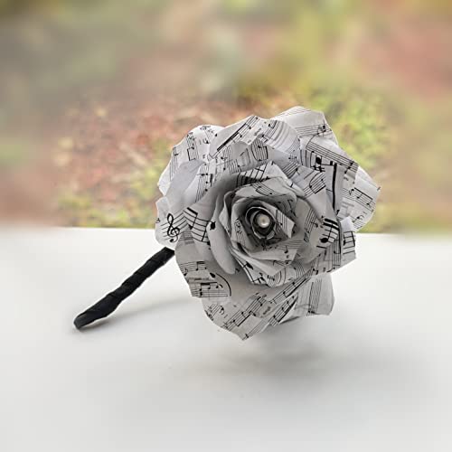 Sheet Music Paper Boutonniere