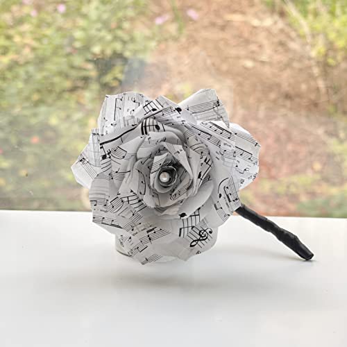 Sheet Music Paper Boutonniere