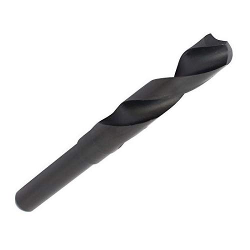 XMHF 16mm High Speed Steel 1/2" Reduced Shank Drill Bit Black Oxide Finish