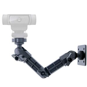 acetaken webcam wall mount, c920s stand holder compatible with logitech c920s streamcam c922x c920 c930e c615 brio c925e