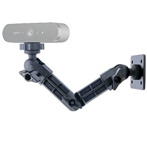 acetaken brio webcam mount, wall stand holder compatible with logitech c920s c925e c922x c920 c930e c615 brio streamcam