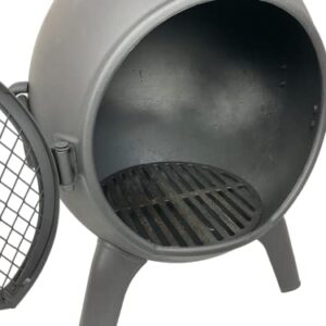 The Blue Rooster Chiminea and Fire Pit Grate - 2 Piece - 12"