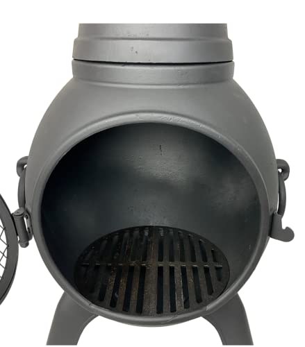 The Blue Rooster Chiminea and Fire Pit Grate - 2 Piece - 12"
