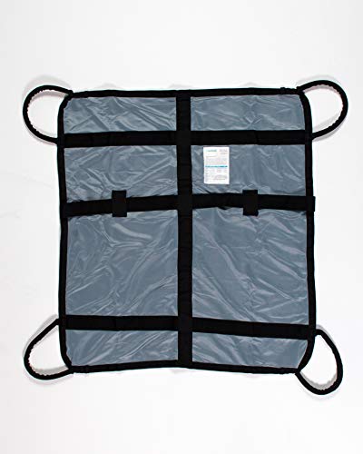 Patient Aid Portable Stretcher & Gurney with 4 Handles - 35" x 39" - EMS, Sports Medicine, Emergency Rescue, Emergency Evacuation - Moving, Lifting or Transfer - Human, Animal, Pet - 600 lb Capacity