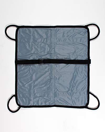 Patient Aid Portable Stretcher & Gurney with 4 Handles - 35" x 39" - EMS, Sports Medicine, Emergency Rescue, Emergency Evacuation - Moving, Lifting or Transfer - Human, Animal, Pet - 600 lb Capacity