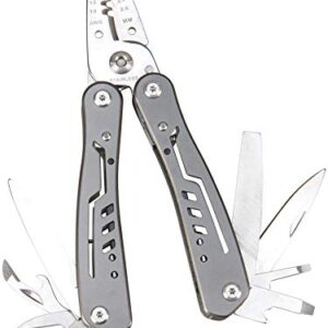 Performance Tool W86506 13-in-1 Electrician Multi-Tool (Wire Strippers, Long Nose Pilers, Wire Cutters and more) Strip & Cut 10 to 18 AWG Solid Wire