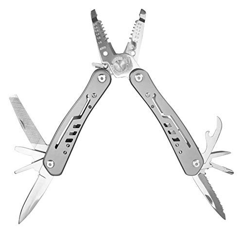 Performance Tool W86506 13-in-1 Electrician Multi-Tool (Wire Strippers, Long Nose Pilers, Wire Cutters and more) Strip & Cut 10 to 18 AWG Solid Wire