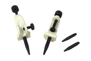 taytools 468303 compact adjustable trammel head set beam compass, pencil holders, hardened points