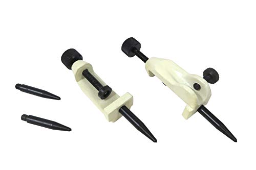 Taytools 468303 Compact Adjustable Trammel Head Set Beam Compass, Pencil Holders, Hardened Points