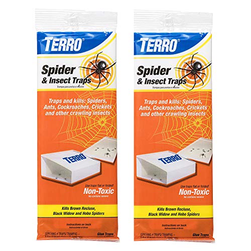 Terro T3206 Spider & Insect Trap (4 Count) … (Pack of 2)