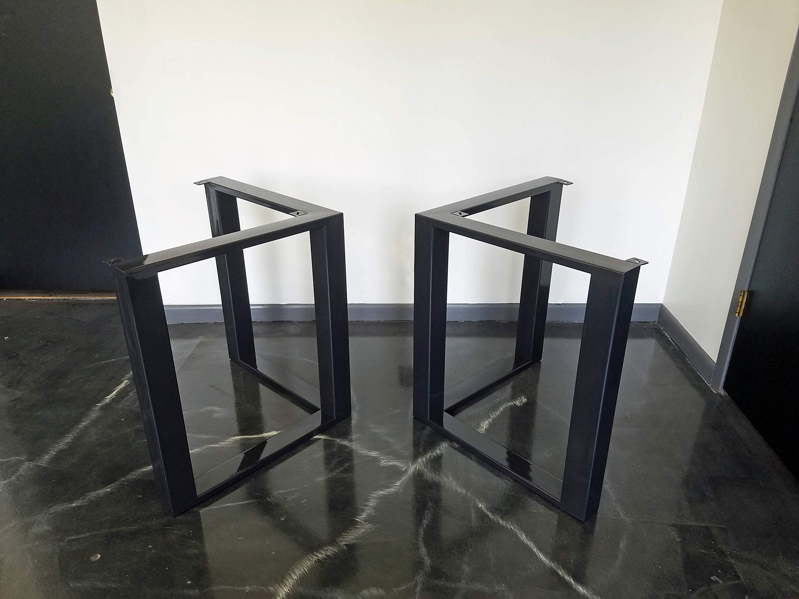 Metal Table Legs, HD Triangular Style - Any Size and Color