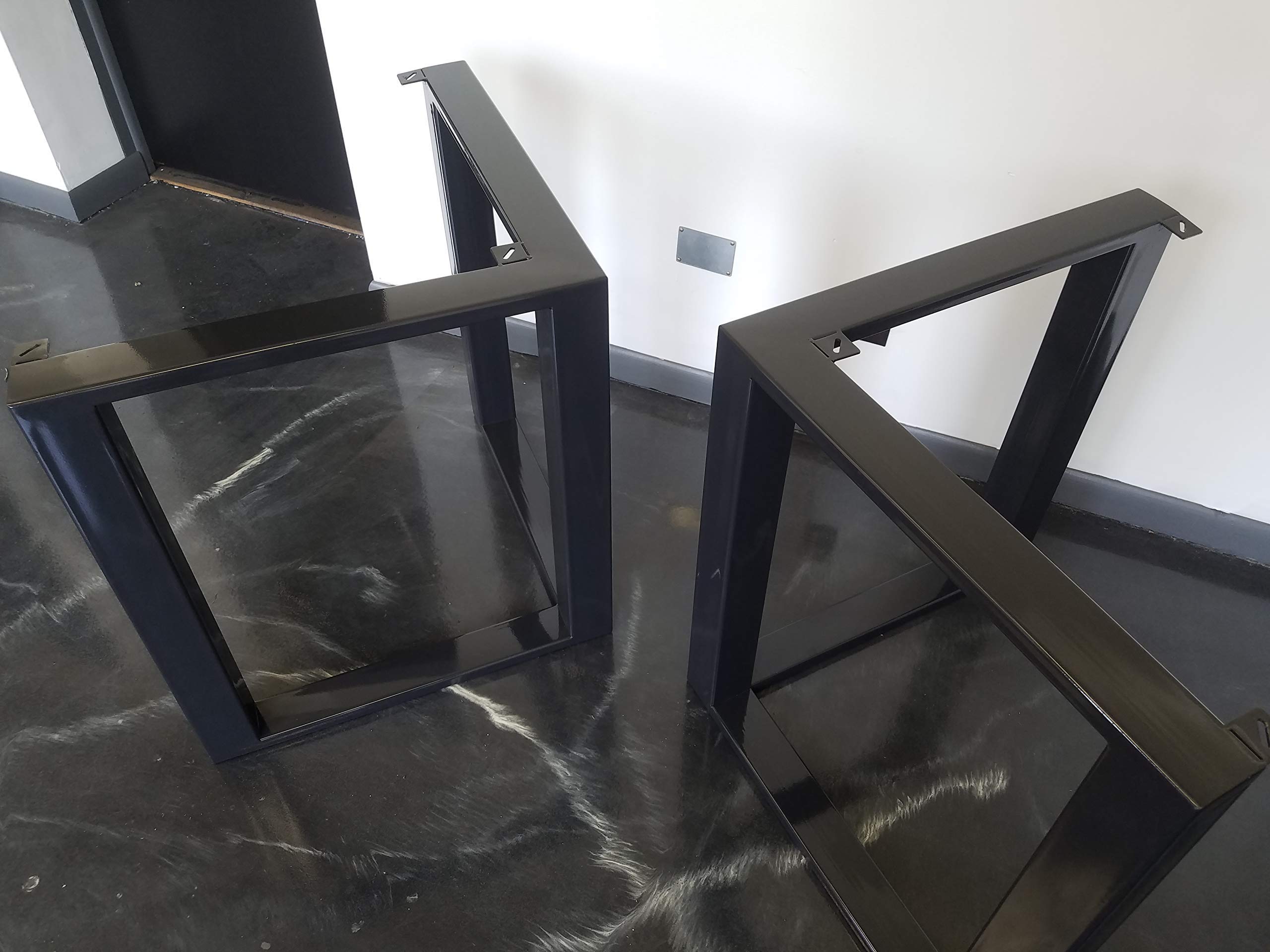 Metal Table Legs, HD Triangular Style - Any Size and Color